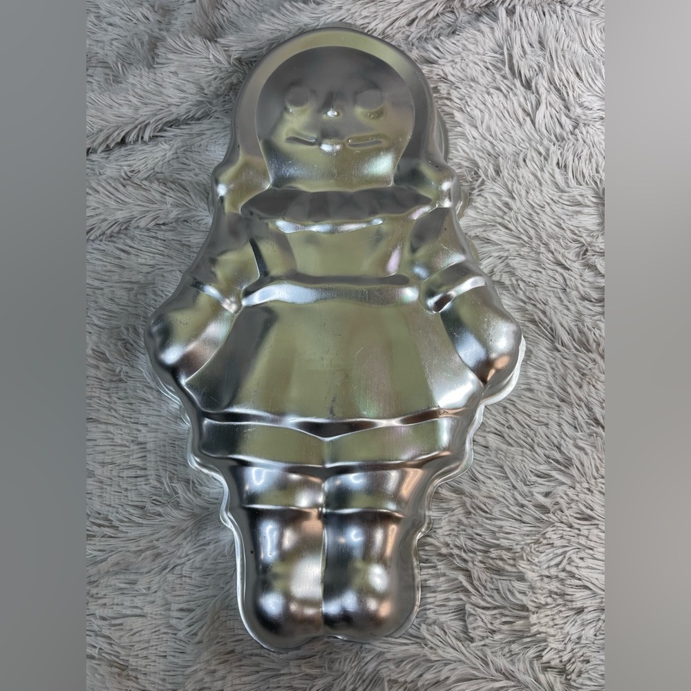 Wilton Raggedy Ann Doll Aluminum Cake Pan #502-968 circa 1971